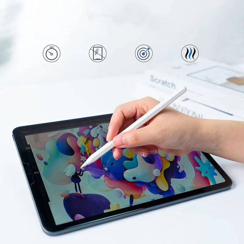 HEPTEKİLETİŞİM Pencil 09 Palm-Rejection Magnetik Şarj ve Eğim Özellikli Dokunmatik Çizim Kalemi