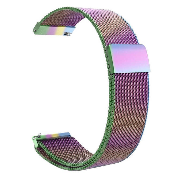 Xiaomi Amazfit Pace Metal Kordon Tel Örgü İşlemeli Mıknatıslı Tasarım (krd-12) Karışık