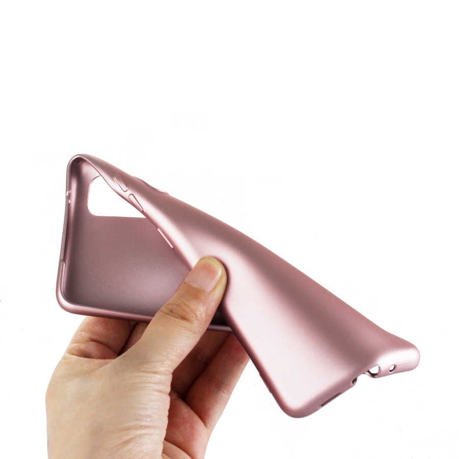 Samsung Galaxy S20 Kılıf Yumuşak Dokulu Soft Esnek İnce Mat Renkli Silikon Kapak (PREMİER) Kırmızı