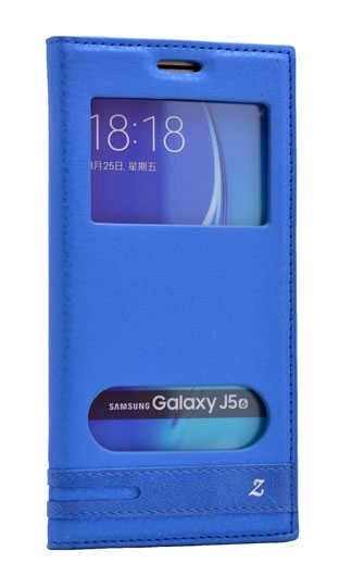 Samsung Galaxy J5 2016 Kapaklı Kılıf Darbelere Karşı Tam Korumalı (ELİTE) Turkuaz