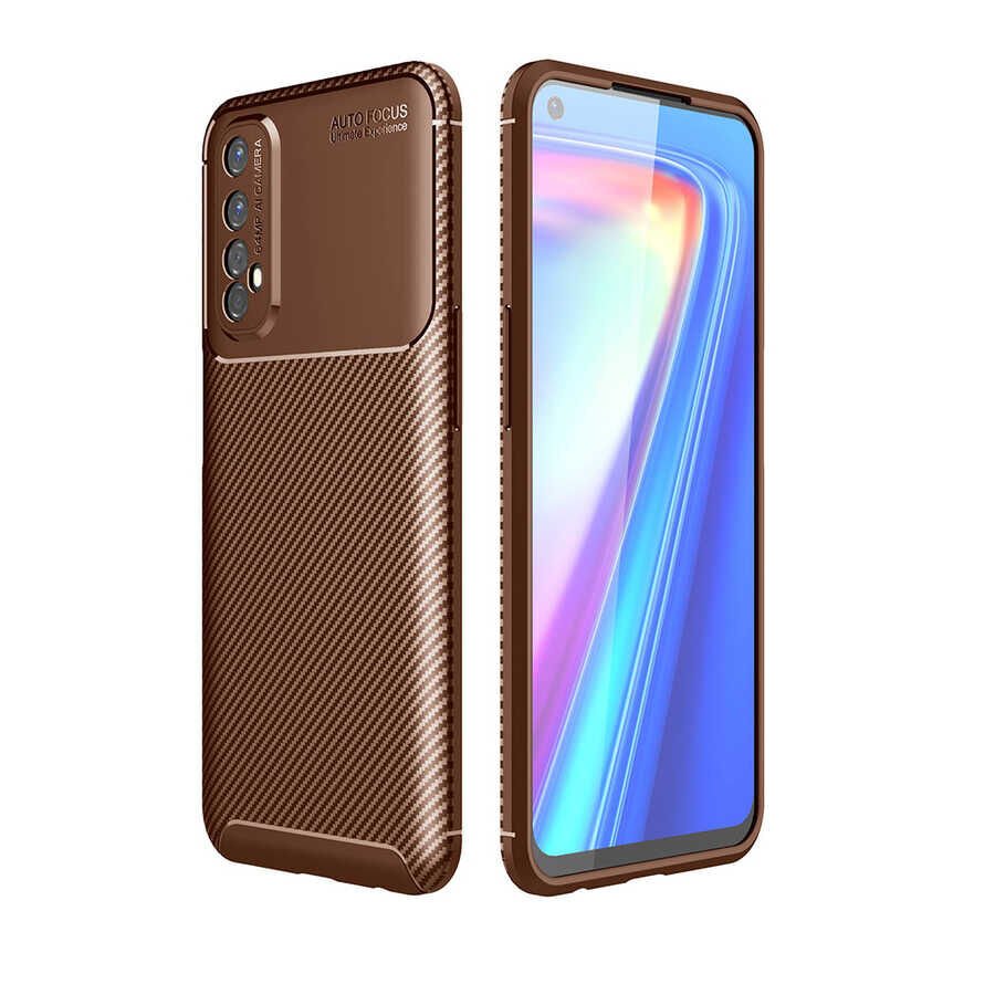 Realme 7 Kılıf HEPTEKİLETİŞİM Negro Silikon Kapak