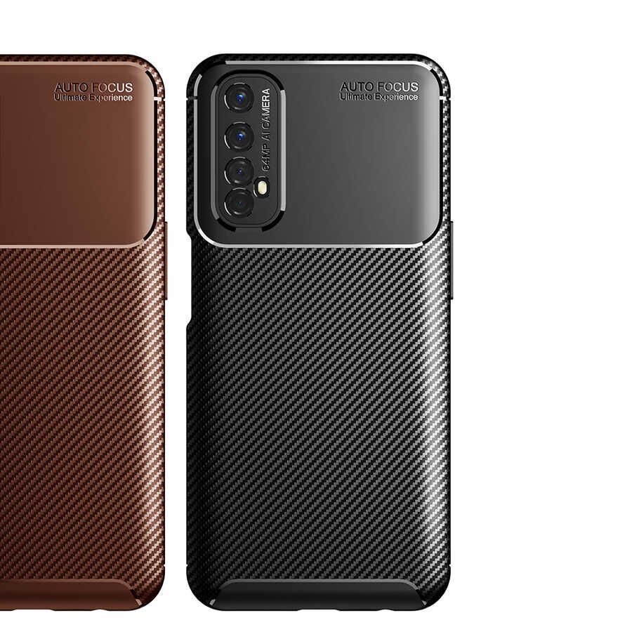 Realme 7 Kılıf HEPTEKİLETİŞİM Negro Silikon Kapak