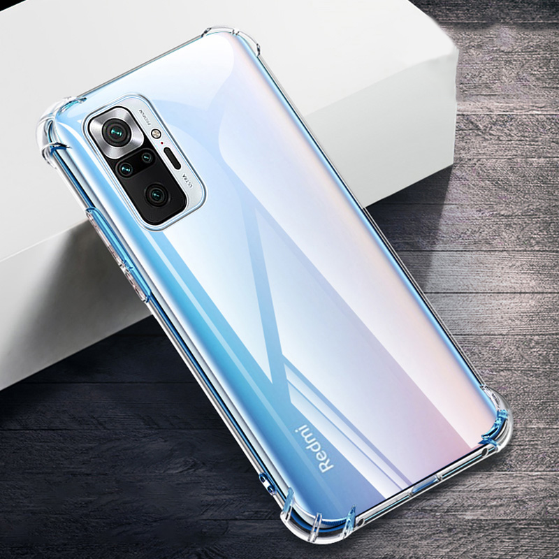 Xiaomi Redmi Note 10 Pro Kılıf HEPTEKİLETİŞİM Nitro Anti Shock Silikon