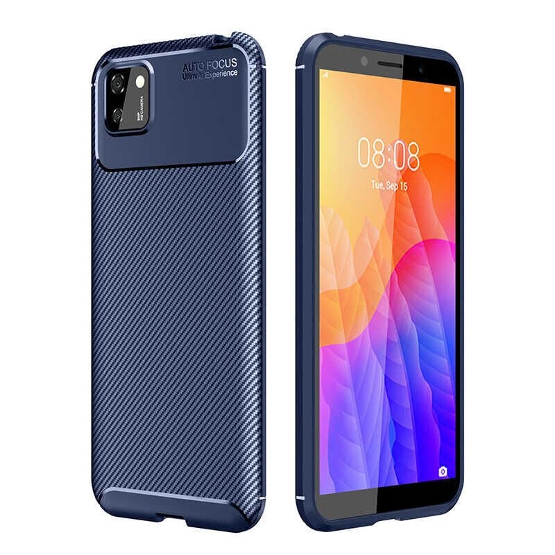 Huawei Y5P Kılıf HEPTEKİLETİŞİM Negro Silikon Kapak