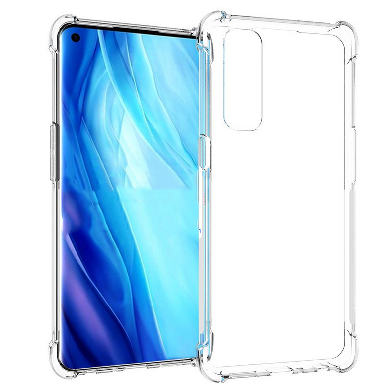 Oppo Reno 4 Pro 4G Kılıf HEPTEKİLETİŞİM Nitro Anti Shock Silikon