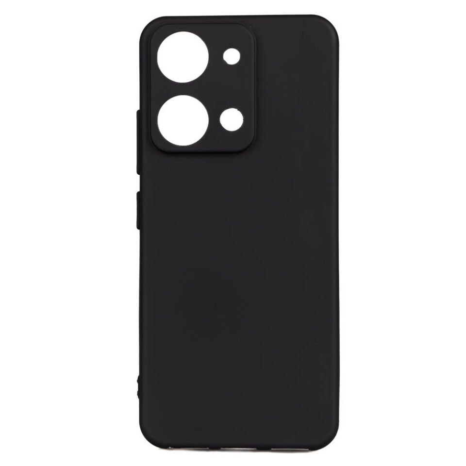 Reeder S19 Max Pro S Zoom Kılıf Kamera Korumalı Esnek Renkli Silikon Kapak (Biye) Siyah