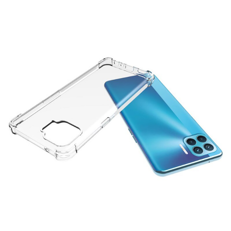 Oppo Reno 4 Lite Kılıf HEPTEKİLETİŞİM Nitro Anti Shock Silikon
