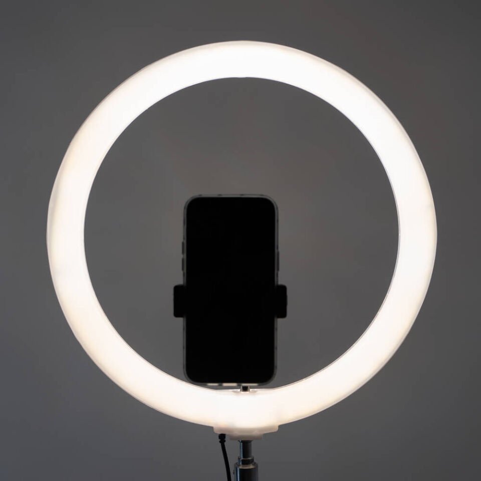 Canlı Yayın ve Ambiyans RGB Led Ring Light 3D-36 36cm  Siyah