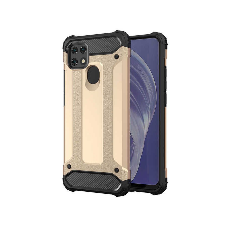 Oppo A15 Kılıf HEPTEKİLETİŞİM Crash Silikon Kapak