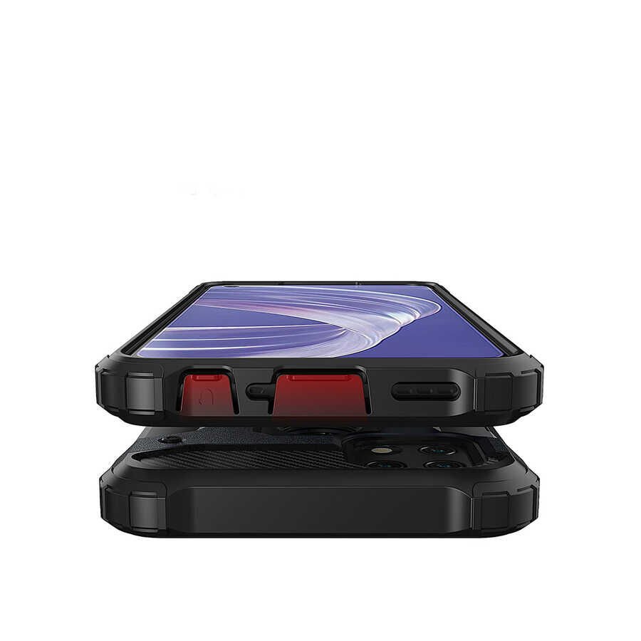 Oppo A15 Kılıf HEPTEKİLETİŞİM Crash Silikon Kapak