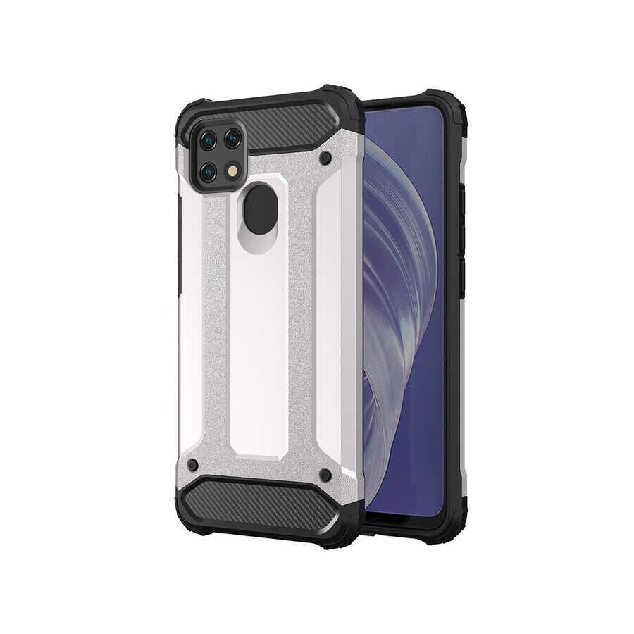 Oppo A15S Kılıf HEPTEKİLETİŞİM Crash Silikon Kapak