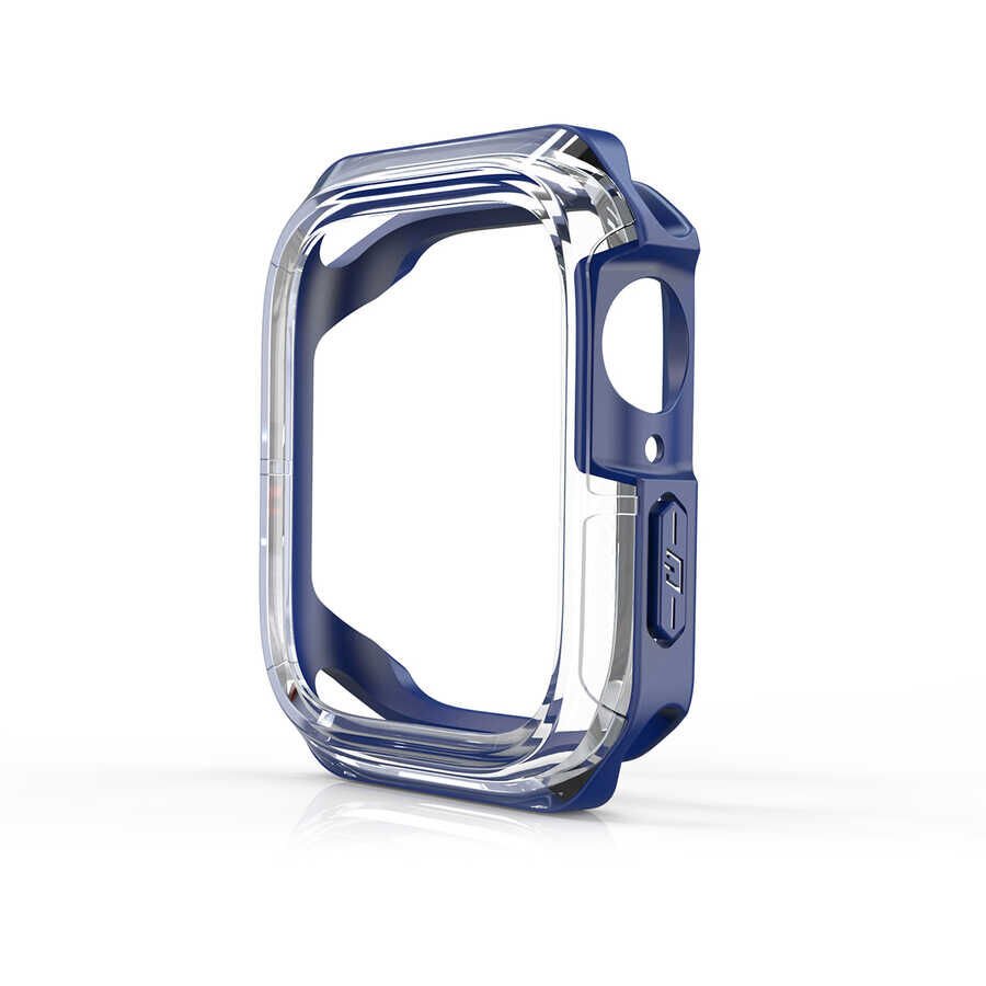 Apple Watch 42mm HEPTEKİLETİŞİM Watch Gard 08 Sert PC + Silikon Koruyucu