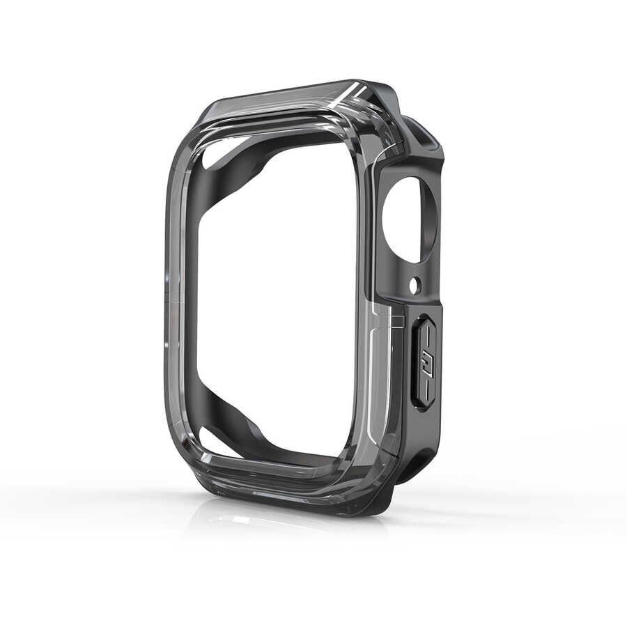 Apple Watch 44mm HEPTEKİLETİŞİM Watch Gard 08 Sert PC + Silikon Koruyucu