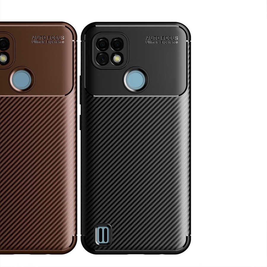 Realme C25 Kılıf HEPTEKİLETİŞİM Negro Silikon Kapak