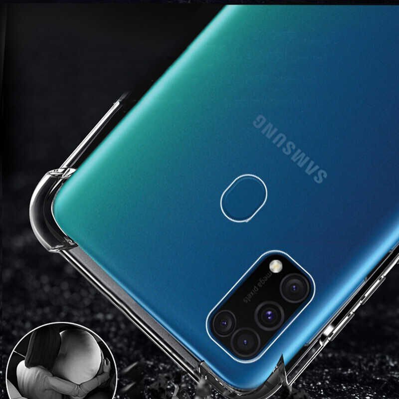 Galaxy M31 Kılıf HEPTEKİLETİŞİM Nitro Anti Shock Silikon