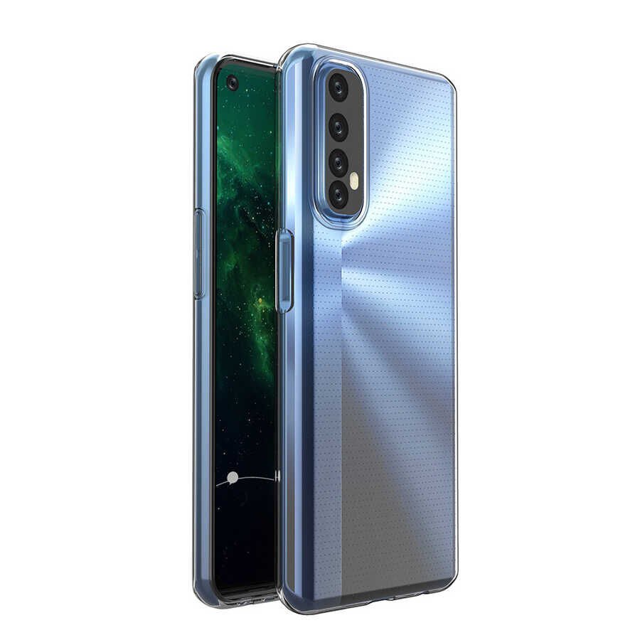 Realme 7 Kılıf HEPTEKİLETİŞİM Süper Silikon Kapak