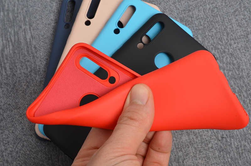 Huawei P30 Lite Kılıf HEPTEKİLETİŞİM İnci Silikon