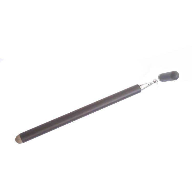 Universal Dokunmatik Çizim Kalemi Ergonomik Dizayn Kapaklı Metal Tasarım (Pencil 04) Gri