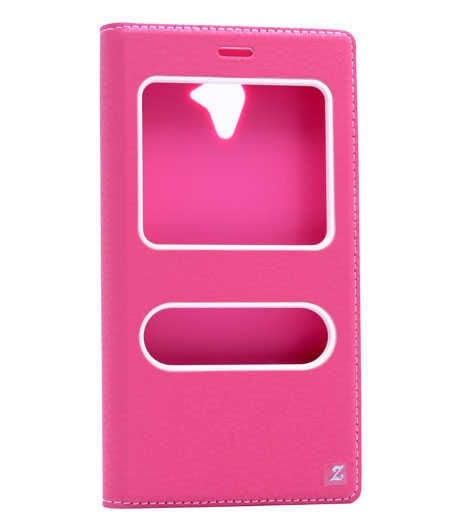 Casper Via E2 Kapaklı Kılıf Mıknatıslı 360 Tam Korumalı (DOLCE) Pembe Koyu