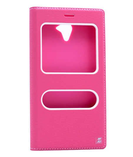 Casper Via E2 Kapaklı Kılıf Mıknatıslı 360 Tam Korumalı (DOLCE) Pembe Koyu
