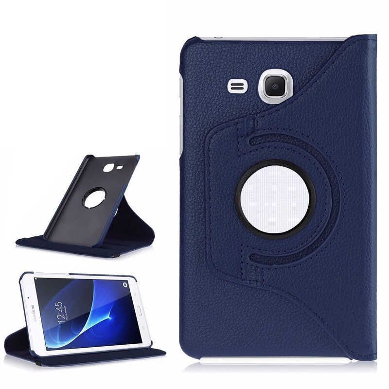 Galaxy Tab S 8.4 T700  Kılıf Dönebilen Standlı D-T) Lacivert