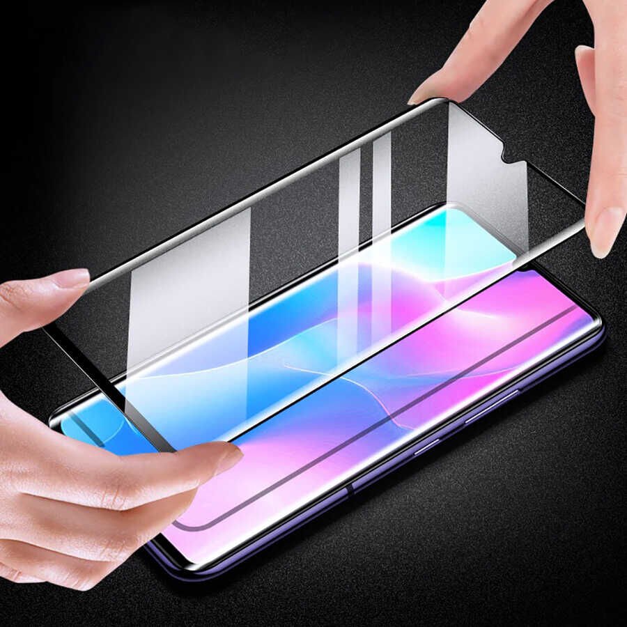 Xiaomi Mi Note 10 Lite HEPTEKİLETİŞİM Full Yapışkanlı Cam Ekran Koruyucu