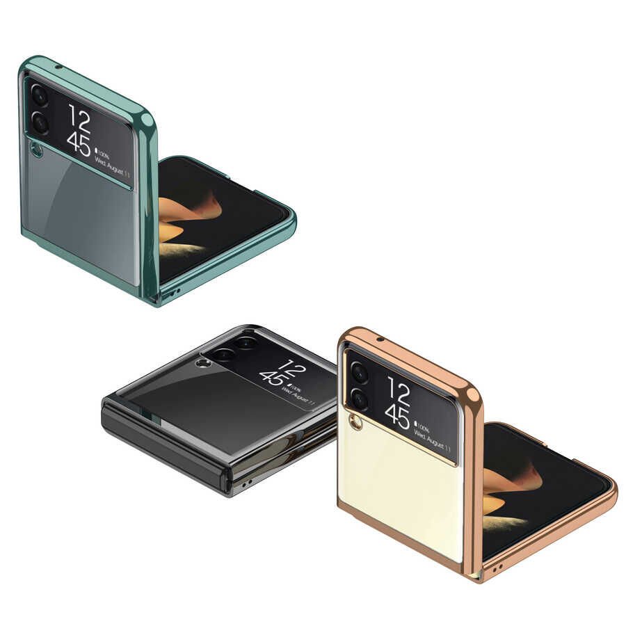 Samsung Galaxy Z Flip 3 Kılıf HEPTEKİLETİŞİM Kıpta Kapak