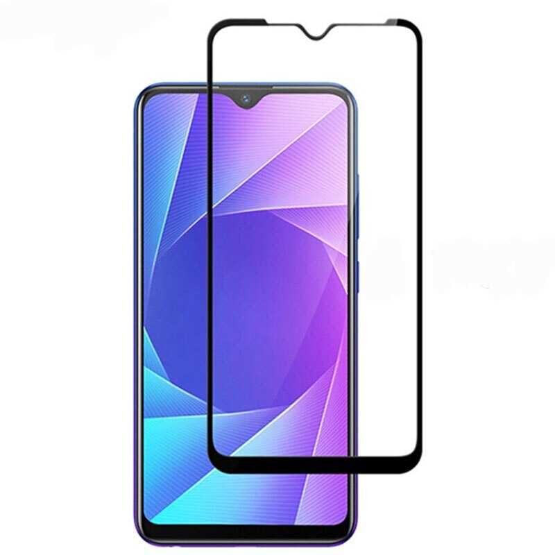 Realme 5İ HEPTEKİLETİŞİM Kenarları Kırılmaya Dayanıklı Cam Ekran Koruyucu
