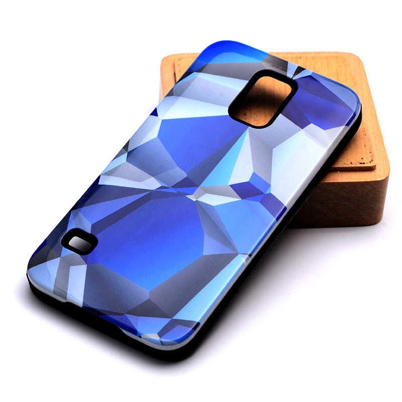 Samsung Galaxy S5 Kılıf HEPTEKİLETİŞİM Piramit Silikon