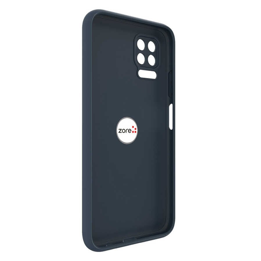 Huawei P40 Lite Kılıf Mat Pastel Renkli Ultra İnce Yüzüklü Yumuşak Silikon Kapak (Plex) Kırmızı