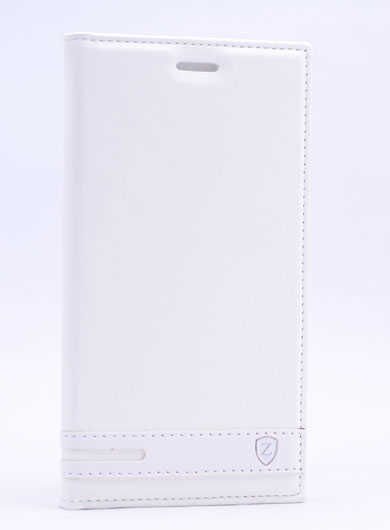 Lenovo K6 Kapaklı Kılıf Darbelere Karşı Tam Korumalı (ELİTE) Beyaz