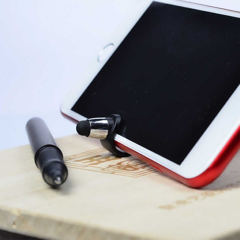 Universal Dokunmatik Çizim Kalemi Ergonomik Dizayn ve Stand Özellikli (Pencil 03) Siyah
