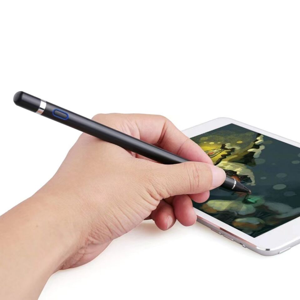 Universal Dokunmatik Çizim Kalemi 12 Saat Çalışma Süresi Ergonomik Dizayn (Pencil 08) Beyaz