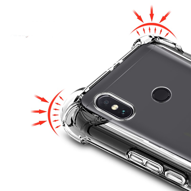Xiaomi Redmi Note 6 Pro Kılıf HEPTEKİLETİŞİM Nitro Anti Shock Silikon