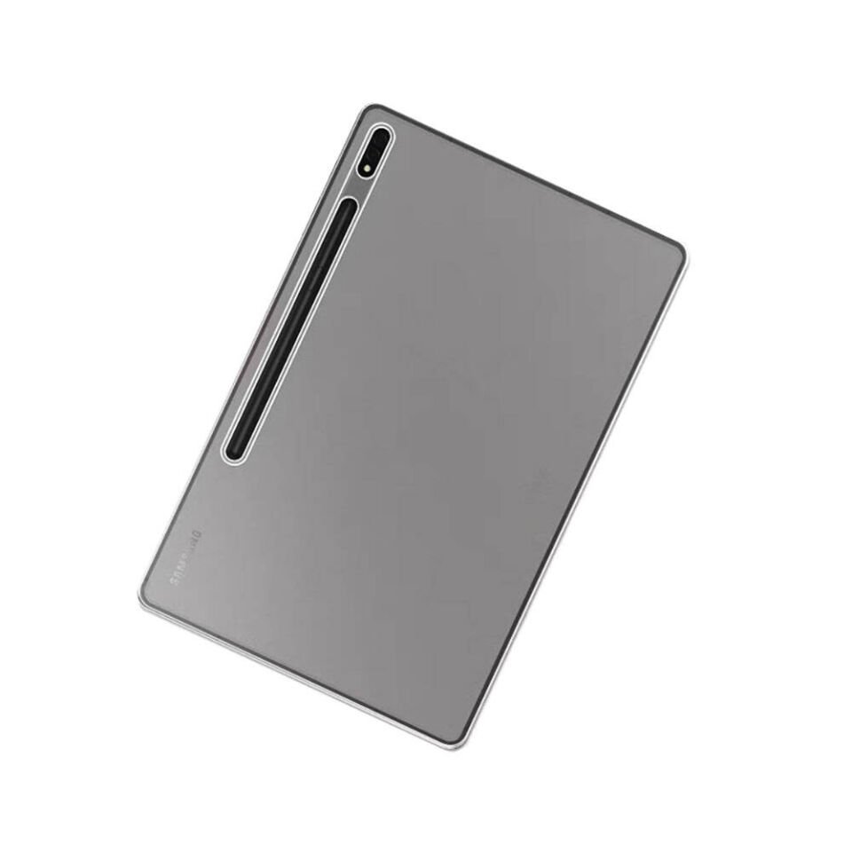 Samsung Galaxy Tab S8 Ultra SM-X900 Şeffaf Silikon Tablet Kılıf Korunaklı Yapı (t-süper) Renksiz