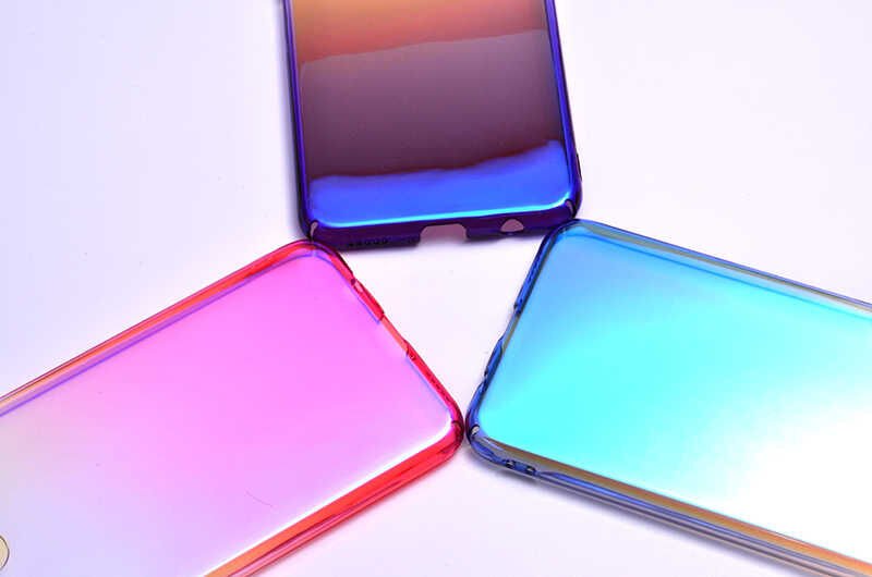 Huawei Mate 20 Lite Kılıf Zore Renkli Transparan Kapak