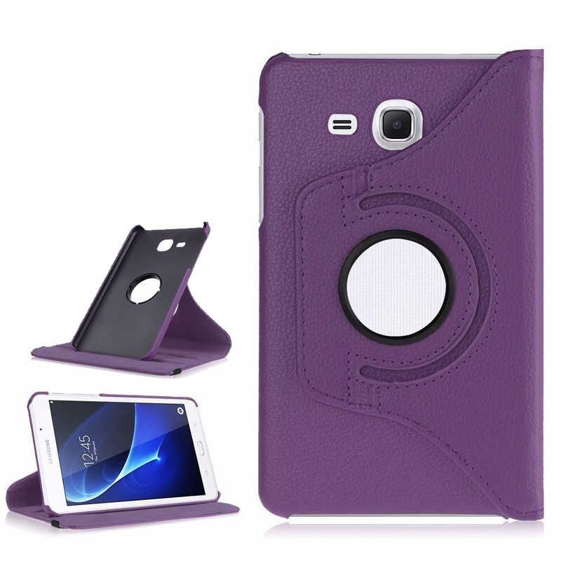 Samsung Galaxy Tab A 10.1 P580 P583 P585 Kılıf Dönebilen Standlı (D-T) Pembe Açık