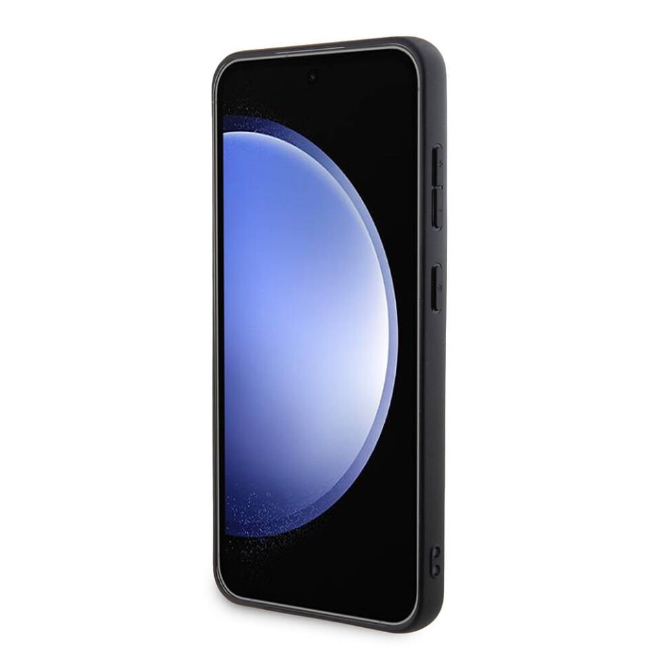 Samsung Galaxy S24 Kılıf BMW Orjinal Lisanslı M Logolu Üç Renk Çizgili Delikli Detail Line Kapak