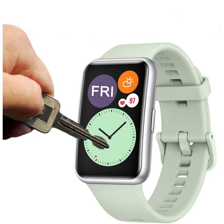 Huawei Watch Fit HEPTEKİLETİŞİM PMMA Pet Saat Ekran Koruyucu