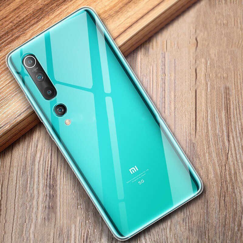 Xiaomi Mi 10 Kılıf HEPTEKİLETİŞİM Süper Silikon Kapak
