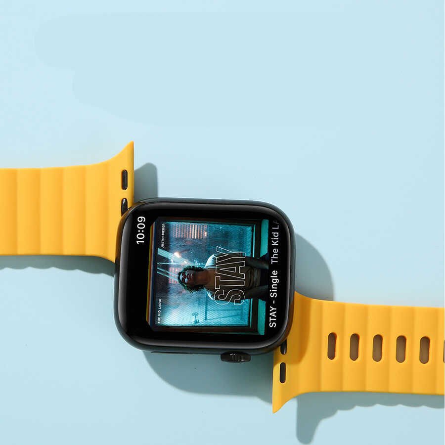 Apple Watch 44mm HEPTEKİLETİŞİM KRD-73 Silikon Kordon