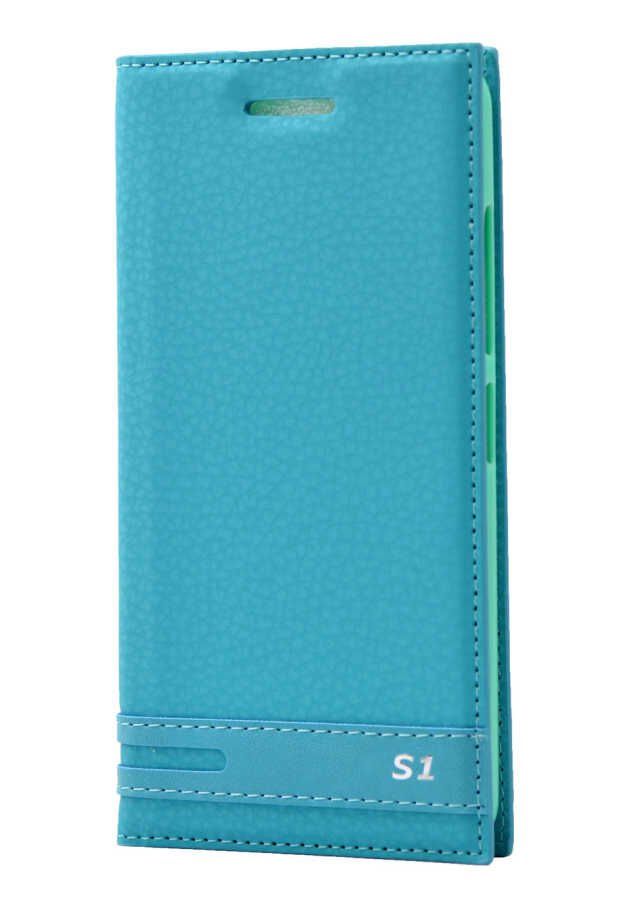 Lenovo Vibe S1 Lite Kapaklı Kılıf Darbelere Karşı Tam Korumalı (ELİTE) Turkuaz