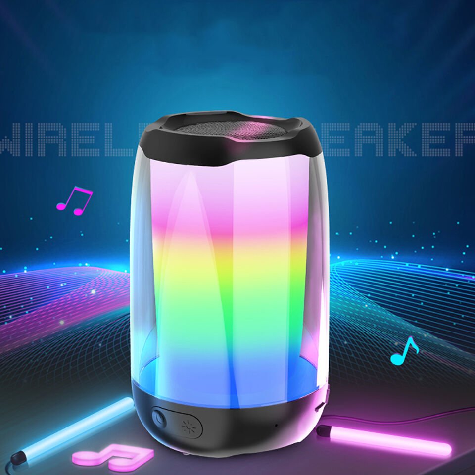 HEPTEKİLETİŞİM NBY8893A Ayarlanabilir RGB Işıklı Bluetooth Hoparlör Speaker