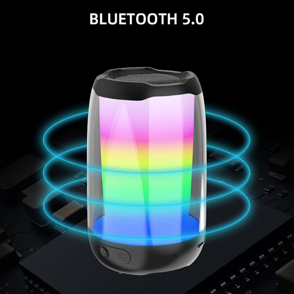 HEPTEKİLETİŞİM NBY8893A Ayarlanabilir RGB Işıklı Bluetooth Hoparlör Speaker