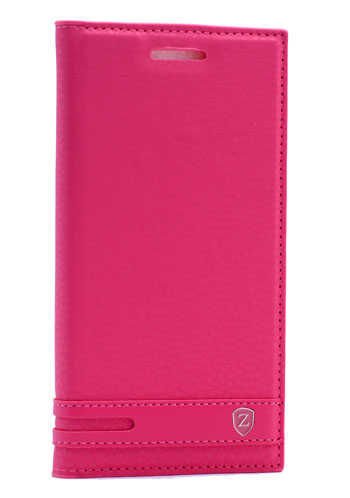 Lenovo Vibe S1 Kapaklı Kılıf Darbelere Karşı Tam Korumalı (ELİTE) Pembe