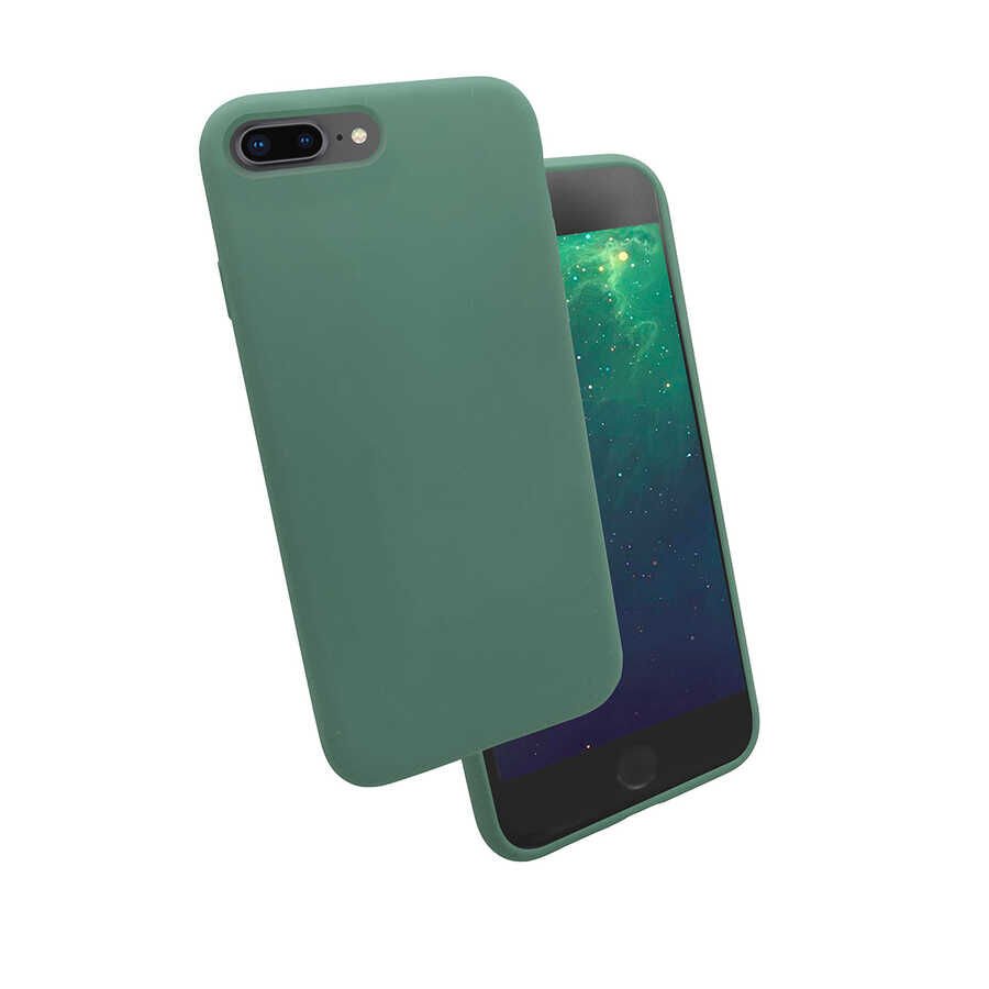 Apple iPhone 8 Plus Kılıf HEPTEKİLETİŞİM Silk Silikon