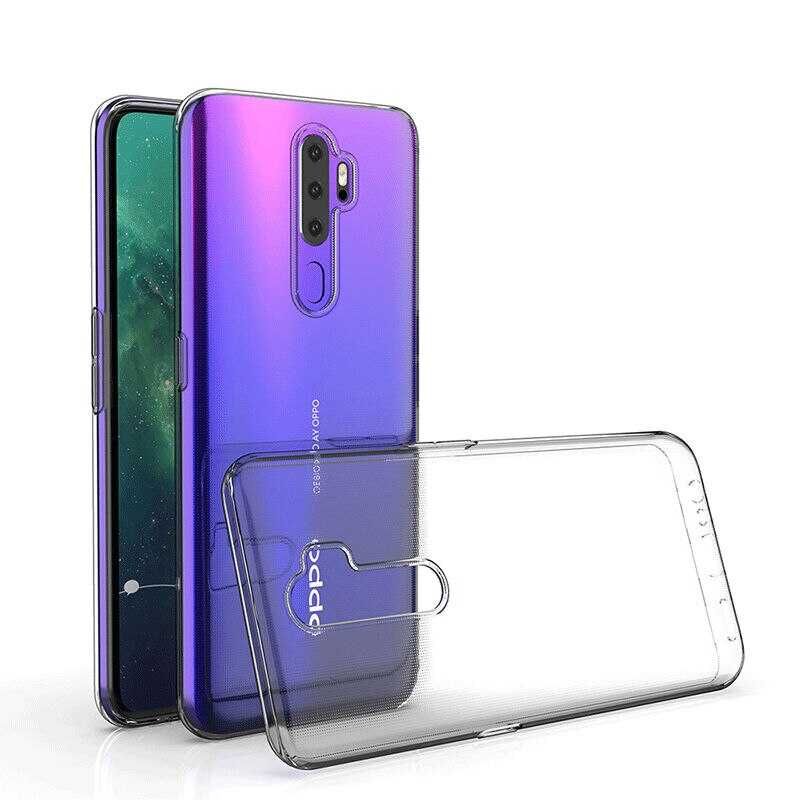 Oppo A9 2020 Kılıf HEPTEKİLETİŞİM Süper Silikon Kapak
