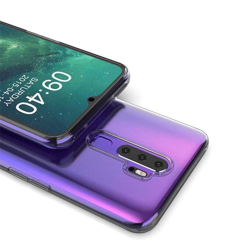 Oppo A9 2020 Kılıf HEPTEKİLETİŞİM Süper Silikon Kapak