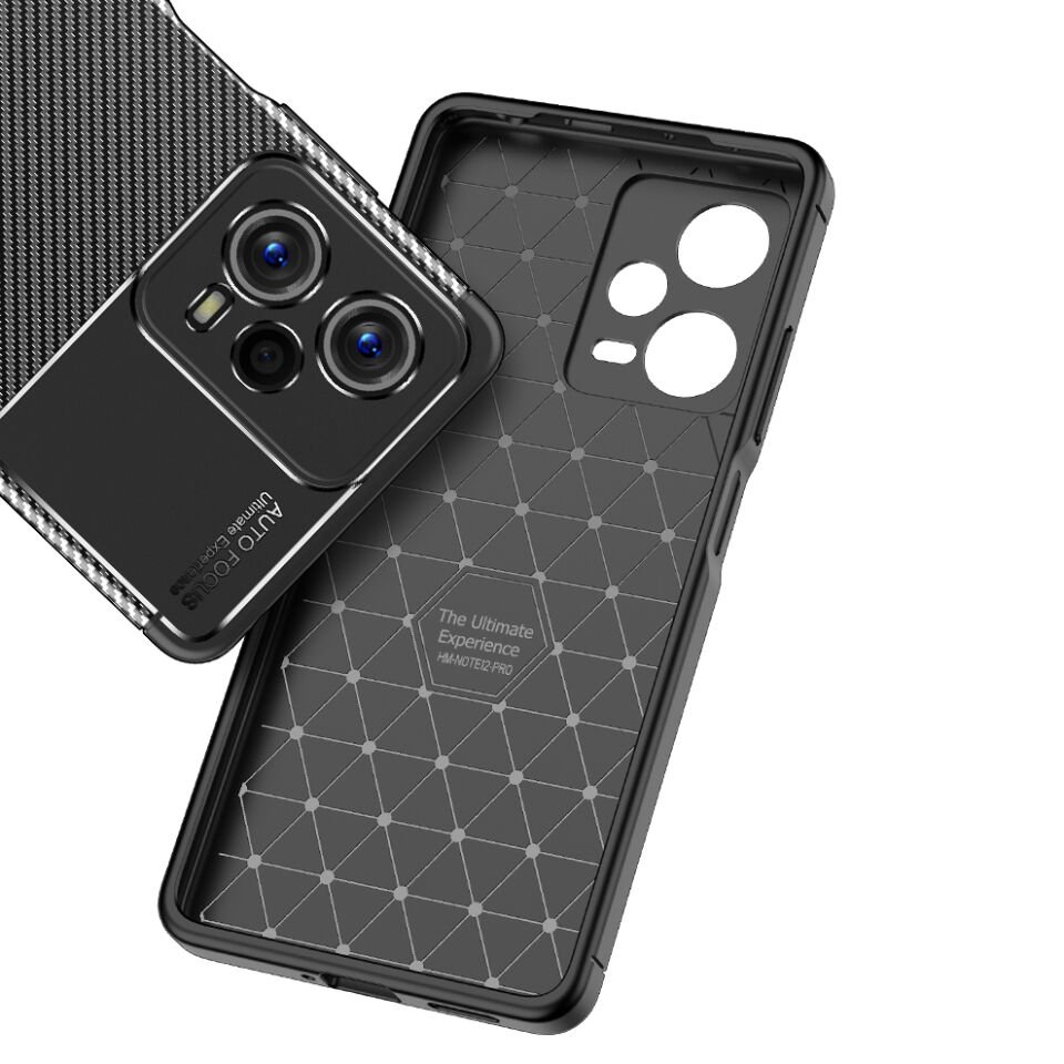 Xiaomi Redmi Note 12 Pro 5G Kılıf HEPTEKİLETİŞİM Negro Silikon Kapak