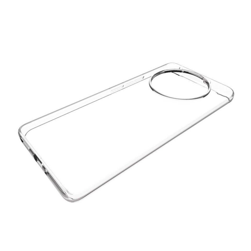 Realme 11 Pro Plus Şeffaf Kılıf Yumuşak İnce Tasarımlı Kapak (SÜPER) Renksiz